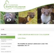 32nd European Mustelid Colloquium